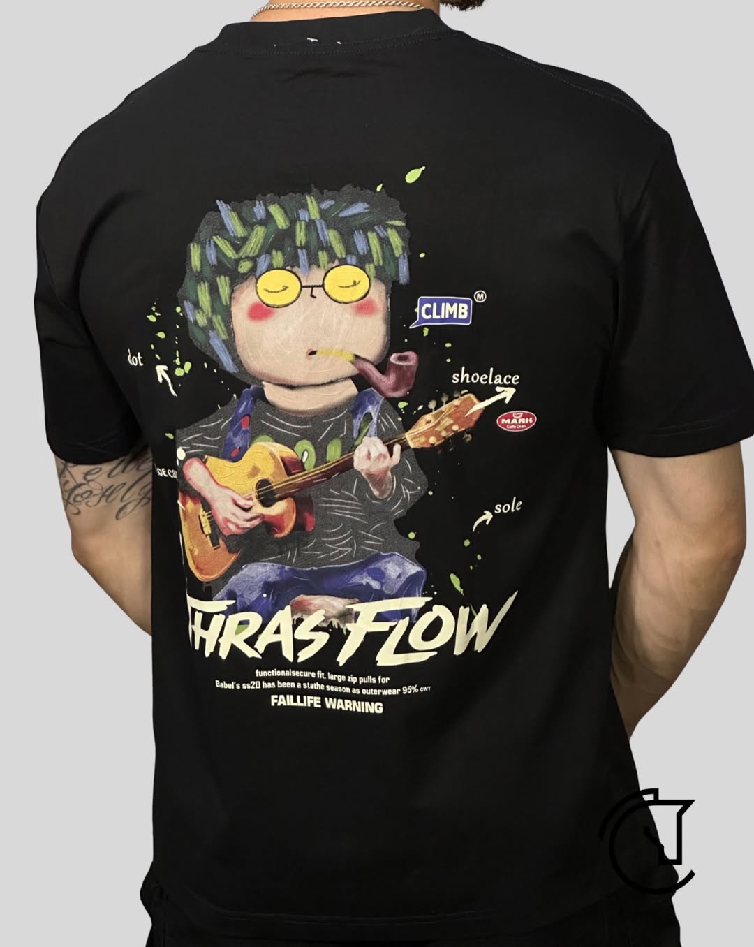 Men's Hand-Streetwear T-Shirt