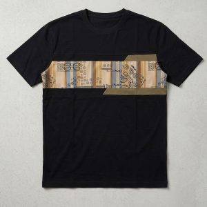 Men’s Urban Streetwear T-Shirt – Black