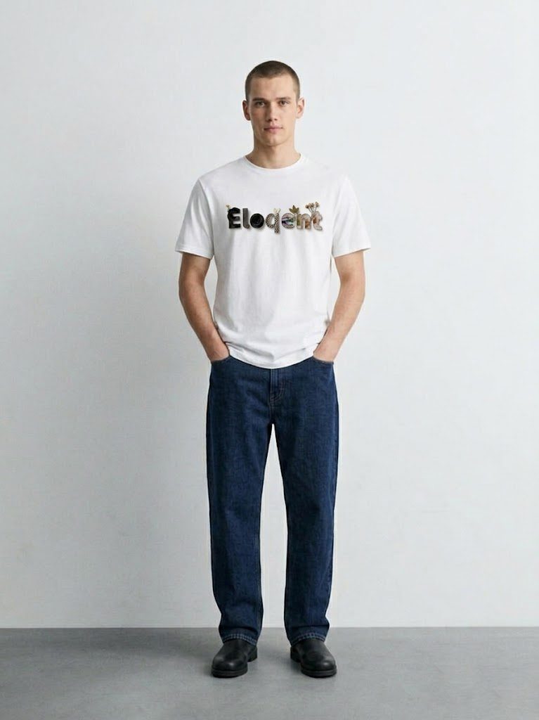 White Cotton T-Shirt