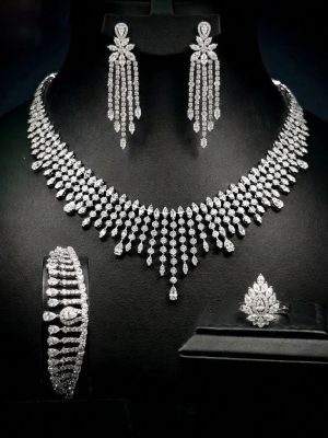 Luxury Chandelier Set – Royal Zircon