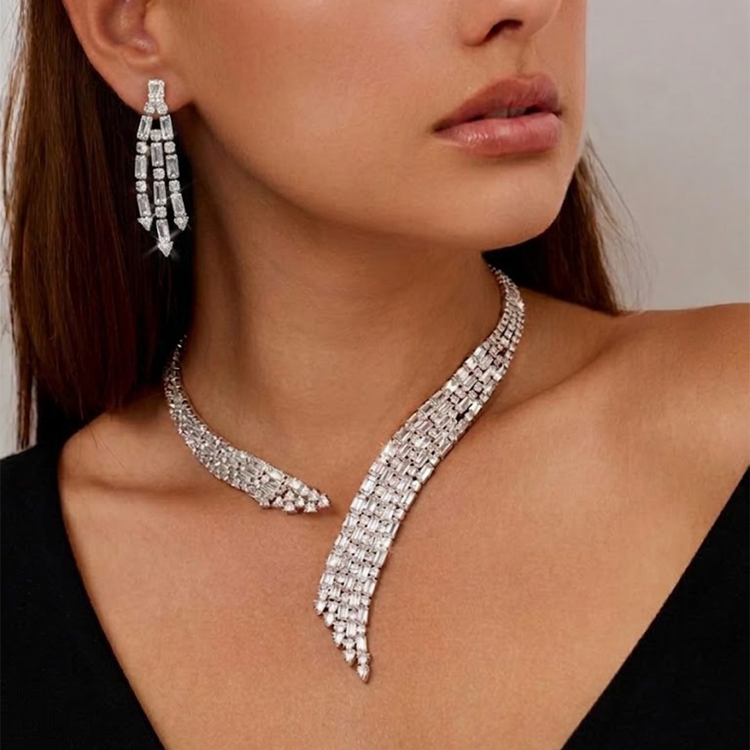 Luxurious adorned
