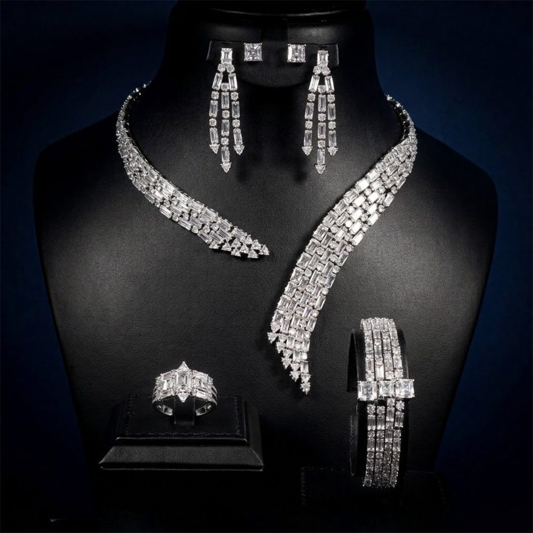 Luxurious adorned