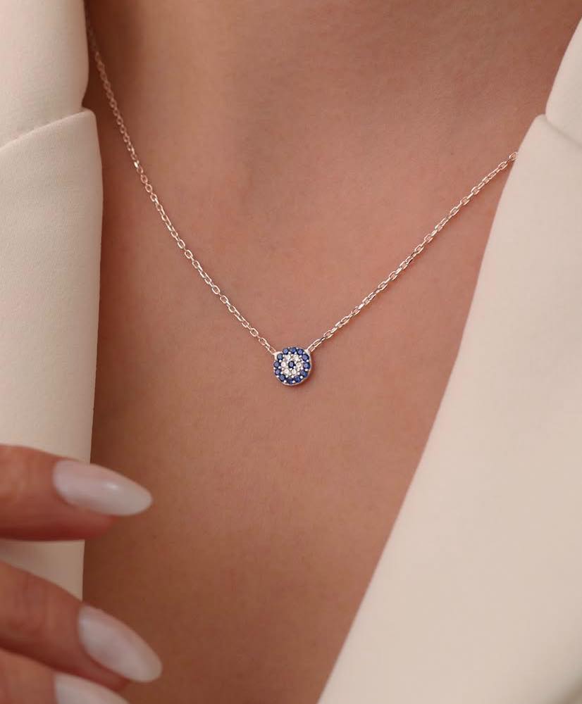 Zircon Pendant Necklace
