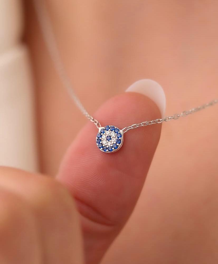 Zircon Pendant Necklace