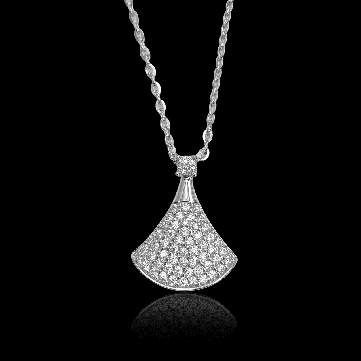 Shaped Zircon Pendant