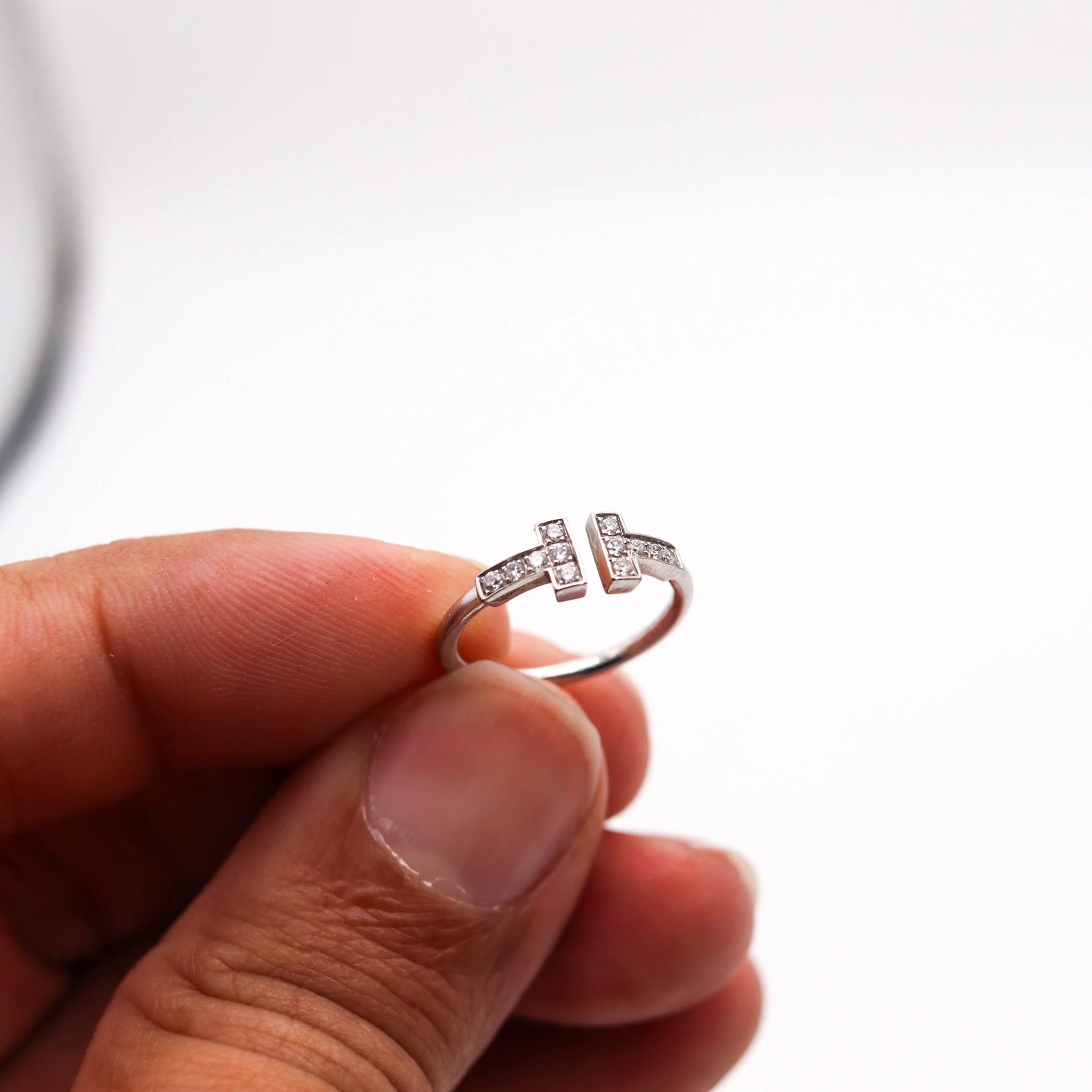 Ring with CZ Stones