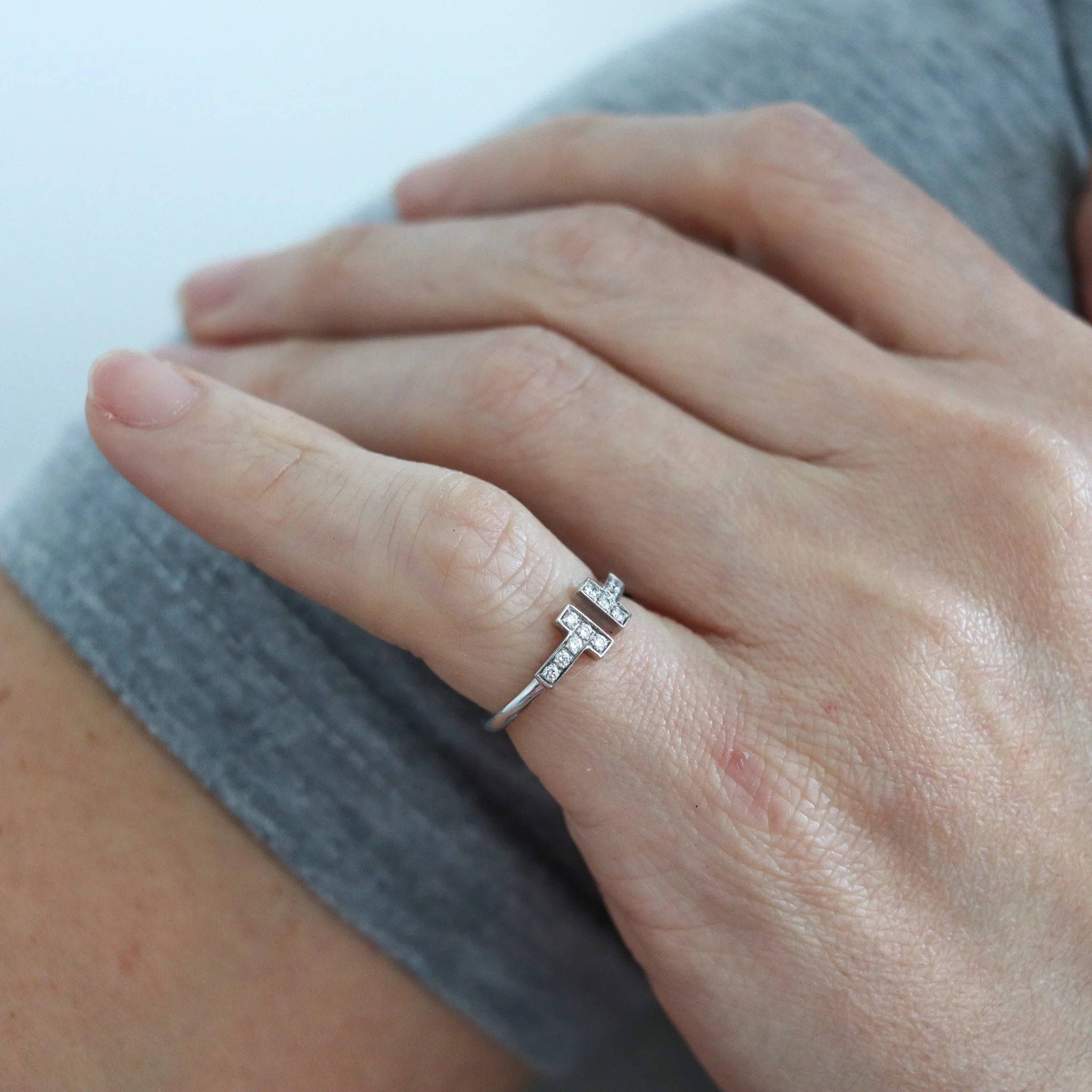 Ring with CZ Stones