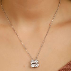 Leaf Clover Chain Locket