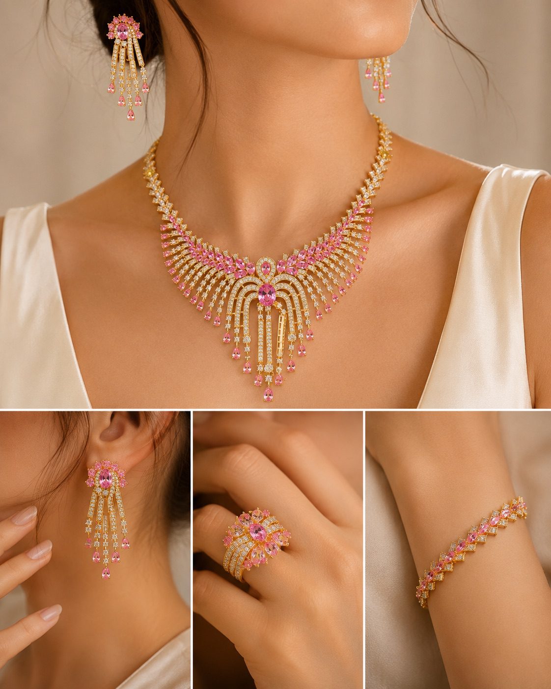 Luxury Gold-Plated Women's